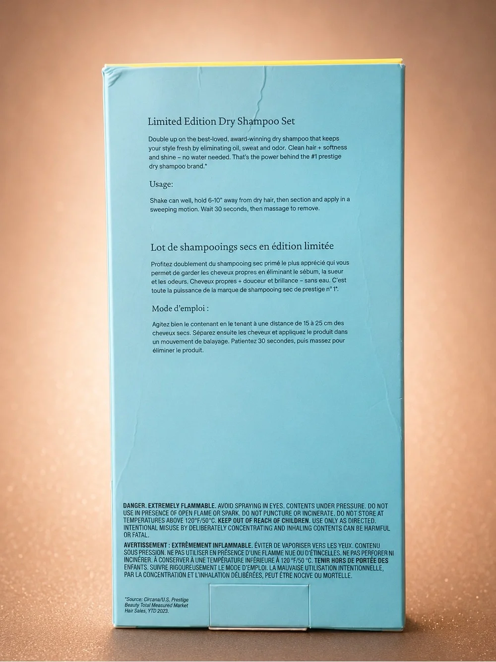Living Proof Perfect Hair Day Advanced Clean Dry Shampoo Spray, 5.5 oz & 2.4 oz